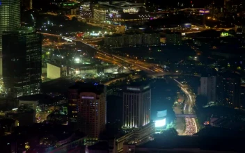 Stock Video Kuala Lumpur Cityscape At Night Time Lapse Animated Wallpaper