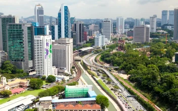 Stock Video Kuala Lumpur Cityscape And Traffic Animated Wallpaper