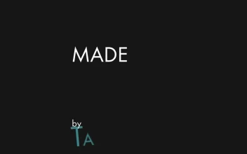 Stock Video Knock Effect Headline Title Animated Wallpaper
