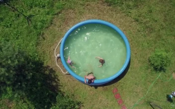 Stock Video Kids Cooling Off On A Hot Day Animated Wallpaper