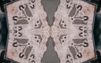 Stock Video Kaleidoscope Shot Of A Building At Night Animated Wallpaper