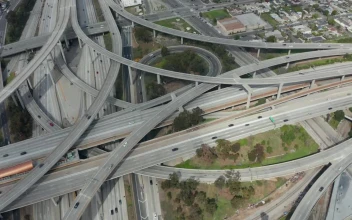Stock Video Judge Pregerson Huge Highway Connection Animated Wallpaper