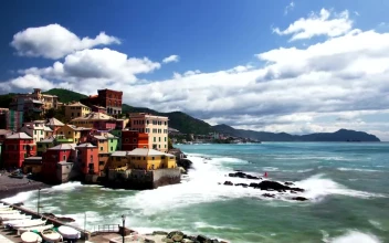 Stock Video Italy Fishing Village In The Coast Animated Wallpaper