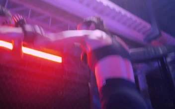 Stock Video Intense Mixed Martial Arts Combat Between Two Women Animated Wallpaper