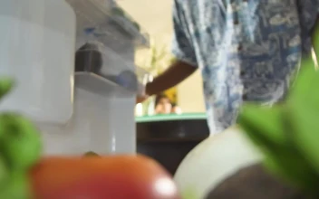 Stock Video Inside View Of A Fridge When A Man Takes A Animated Wallpaper