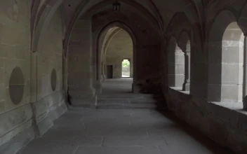 Stock Video Inside The Ancient Monastery Animated Wallpaper
