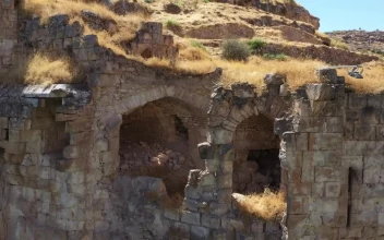 Stock Video Inside An Ancient Building Animated Wallpaper