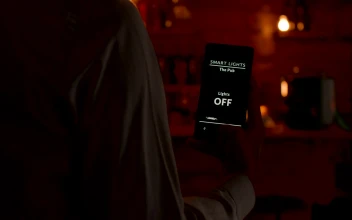Stock Video Innovative Smart Home App Turns Lights On And Off Animated Wallpaper