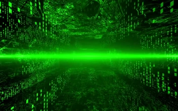 Stock Video Information Concept In The Matrix Animated Wallpaper