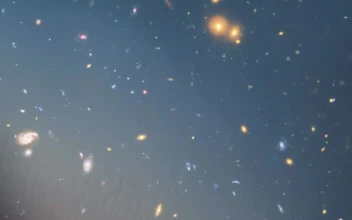 Stock Video Infinite Space Covered In Stars And Galaxies With Gradient Colors Animated Wallpaper