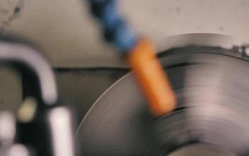 Stock Video Industrial Machine Spinning Animated Wallpaper