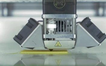 Stock Video Industrial D Printing Animated Wallpaper