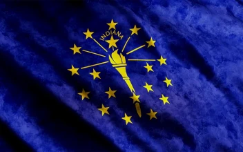 Stock Video Indiana State Flag Waving In The Wind Animated Wallpaper
