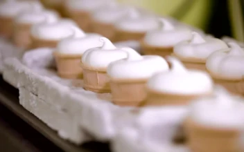 Stock Video Ice Cream Factory Animated Wallpaper