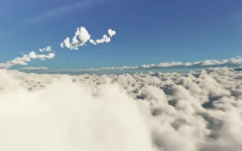 Stock Video Hyperlapse Of A Flight Above The Clouds Animated Wallpaper