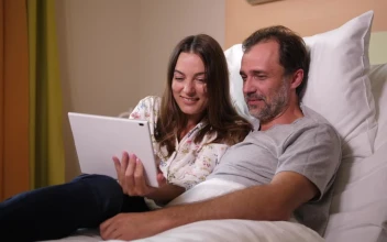 Stock Video Husband And Wife Laughing In Bed Animated Wallpaper