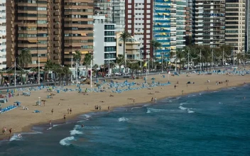 Stock Video Hotel Zone Near The Seashore Animated Wallpaper