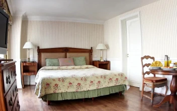 Stock Video Hotel Room With Breakfast Served Animated Wallpaper