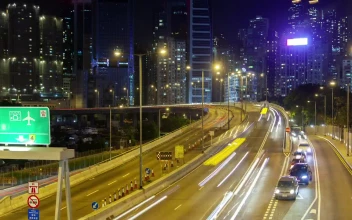 Stock Video Hong Kong Rd With Cityscape In The Background Animated Wallpaper