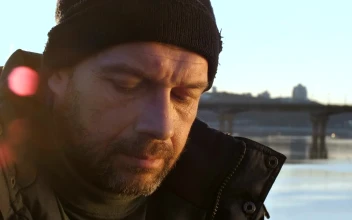 Stock Video Homeless Man Portrait Animated Wallpaper