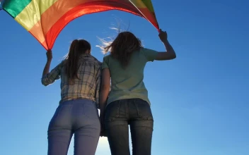 Stock Video Holding A Rainbow Flag In The Wind Animated Wallpaper