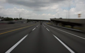 Stock Video Highway Going Past An Airport Animated Wallpaper