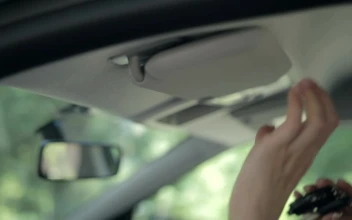 Stock Video Hiding Car Keys In The Sun Visor Animated Wallpaper