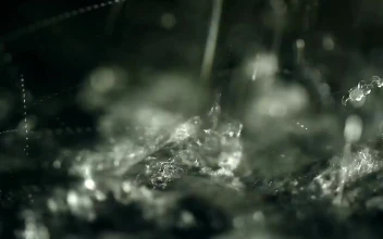 Stock Video Heavy Rain Hitting The Ground Animated Wallpaper