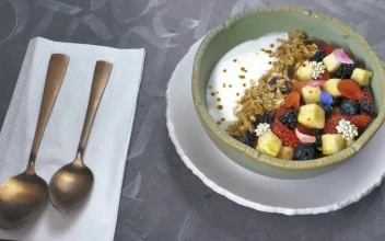 Stock Video Healthy Breakfast And Smoothie Animated Wallpaper