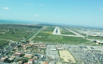 Stock Video Hard Landing At An Airport Animated Wallpaper
