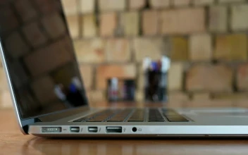 Stock Video Hands Of A Person Working On A Laptop Animated Wallpaper
