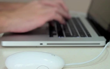 Stock Video Hands Of A Man Using A Laptop Deftly Animated Wallpaper