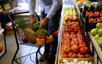 Stock Video Man Grocery Shopping Animated Wallpaper