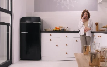 Stock Video Man Giving His Pregnant Wife A Gift Animated Wallpaper