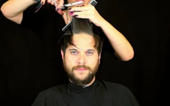 Stock Video Man Getting A Haircut Animated Wallpaper
