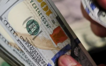 Stock Video Man Counting A Wad Of Bills Seen Very Closely Animated Wallpaper