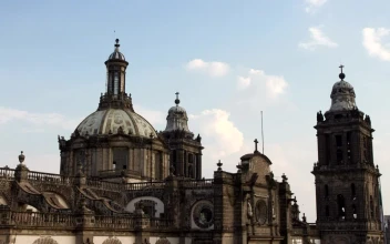 Stock Video Main Cathedral Of Mexico City Animated Wallpaper