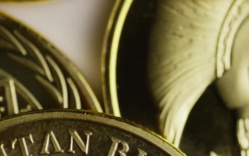 Stock Video Macro Shot Of Titan Bitcoin Coins Animated Wallpaper