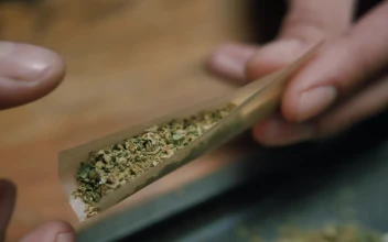 Stock Video Macro Shot Of Preparing A Joint Animated Wallpaper