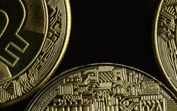 Stock Video Macro Close Up Of Bitcoin Coins Animated Wallpaper