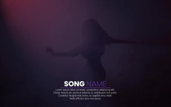 Stock Video Lyrics Lower Third Animated Wallpaper