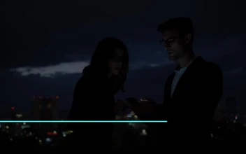 Stock Video Lower Third Coming Off A Sidebar Animated Wallpaper