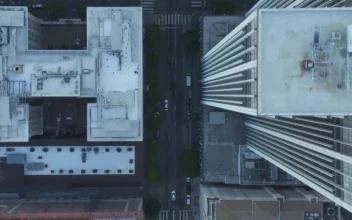Stock Video Los Angeles Downtown Aerial View Animated Wallpaper