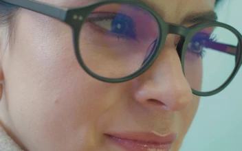 Stock Video Look Of A Woman Working On Her Computer Animated Wallpaper
