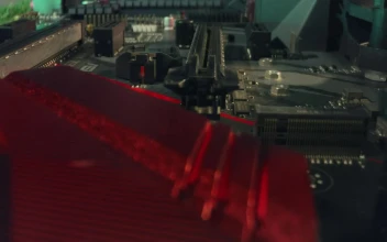 Stock Video Look Inside A Computer Animated Wallpaper