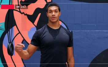 Stock Video Live Broadcast Of A Fitness Class Animated Wallpaper