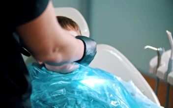 Stock Video Little Boy With Safety Cover Waiting For The Dentist Animated Wallpaper