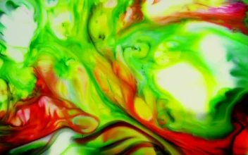 Stock Video Liquid With Psychedelic Texture In Multicolored Tones Animated Wallpaper