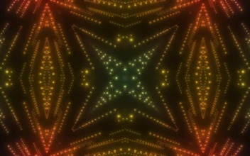 Stock Video Lines Of Blinking Dots In Symmetrical Patterns Animated Wallpaper