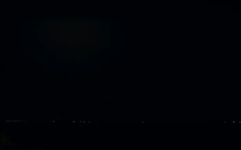 Stock Video Lightning Breaking Through The Night Animated Wallpaper